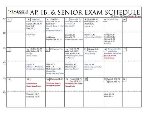 Exam Periods in TSU Academic Calendar