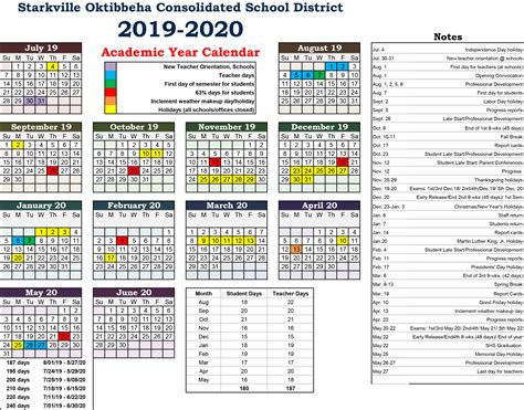 Academic Calendar NSU