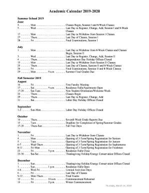 Academic Calendar Tips for Students