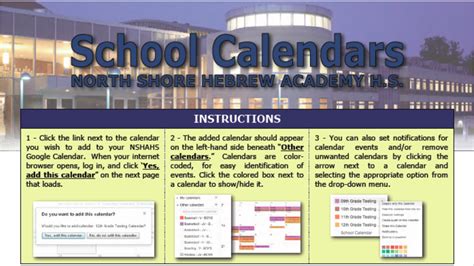 Accessing Academic Calendar