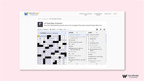 Accessing Crosswords