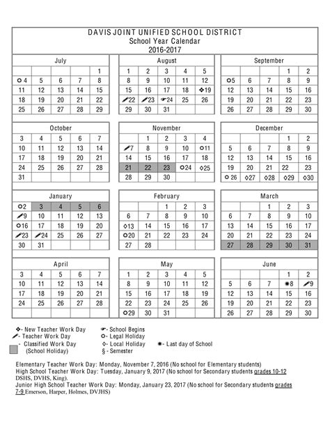 Accessing the Djusd Calendar