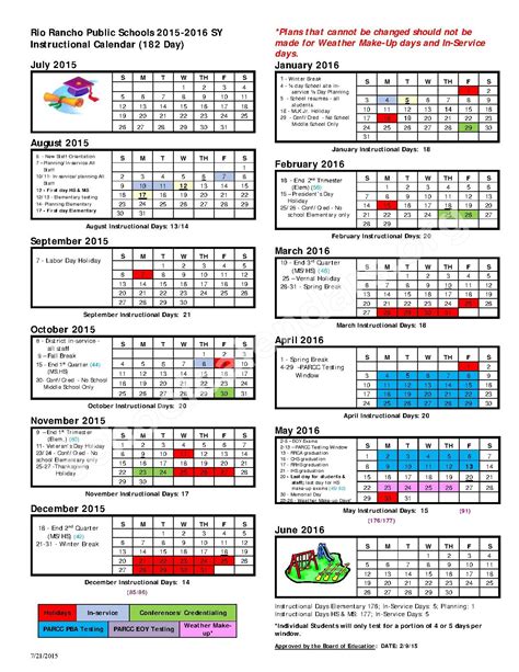 How to Access the Rio Rancho Schools Calendar