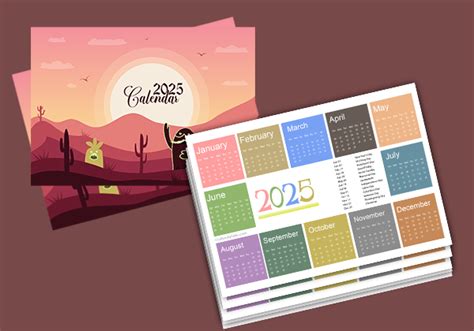 Achieving Goals with Pocket Calendar 2025