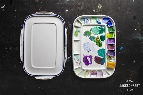 Acrylic Paint Palette