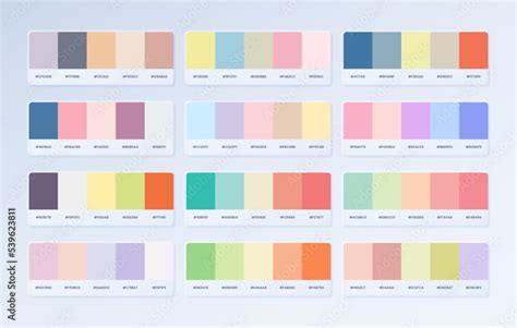 Adobe Color pastel palette generator