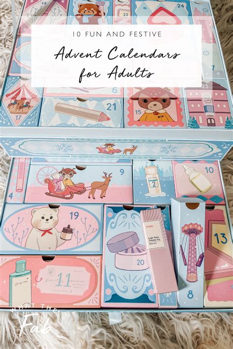 Advent Calendar Ideas for Adults