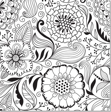 Adult coloring designs