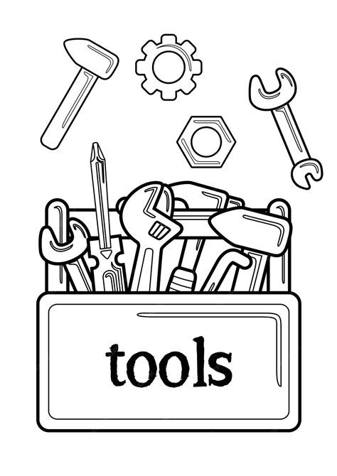 Adult Coloring Page Tools and Supplies