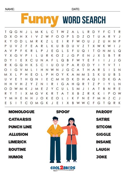 Adult Word Search Printable Fun