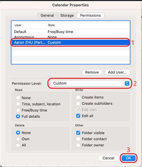 Advanced Features of Apple Shared Calendar Permissions