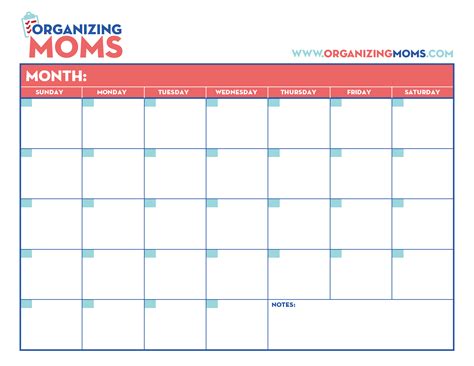 Advantages of customizable free printable calendar templates