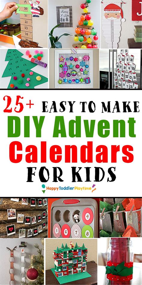 Advent Calendar Craft Ideas for Kids