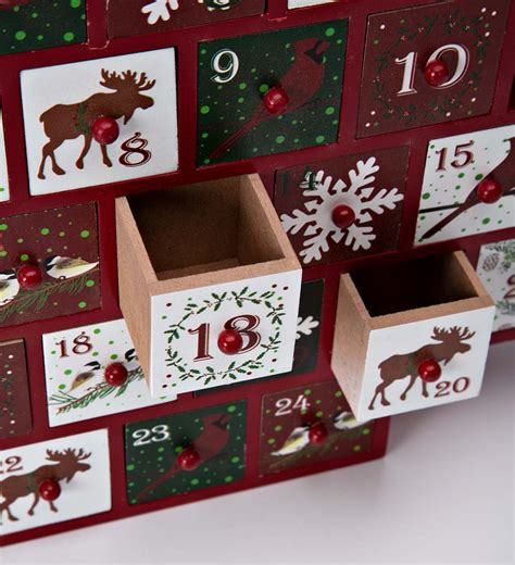 Advent Calendar Furniture with Drawers