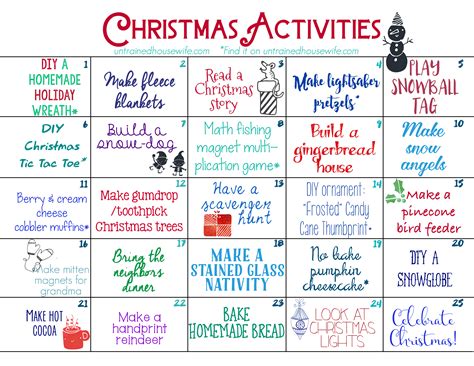 Advent Calendar Ideas for Families