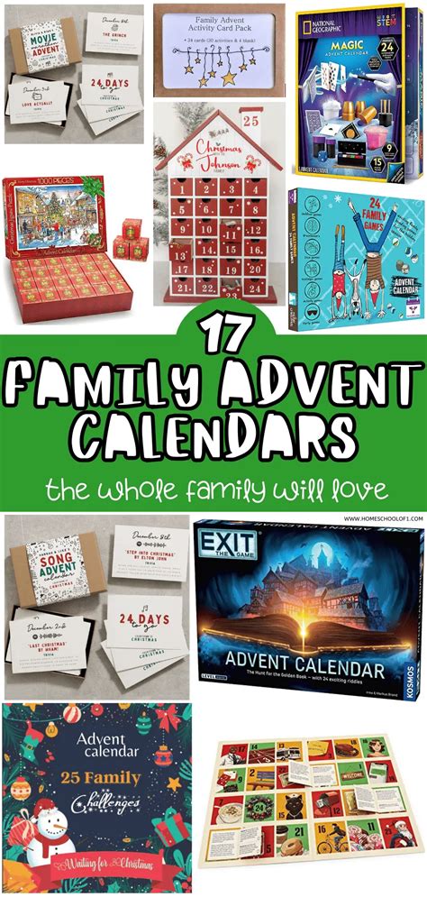 Advent Calendars for Families