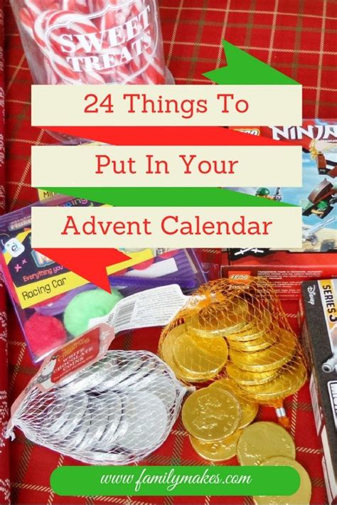 Advent calendars with treats