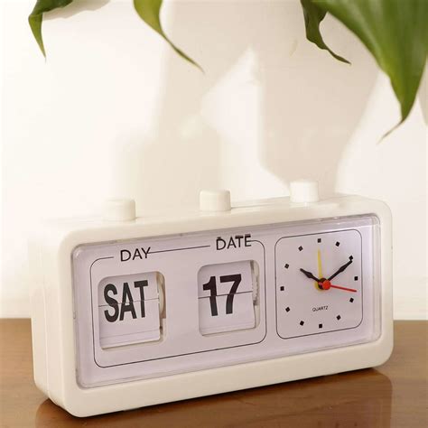 Aesthetic appeal of flip clocks