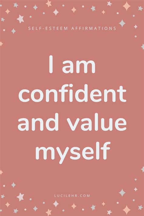 Affirmations for confidence