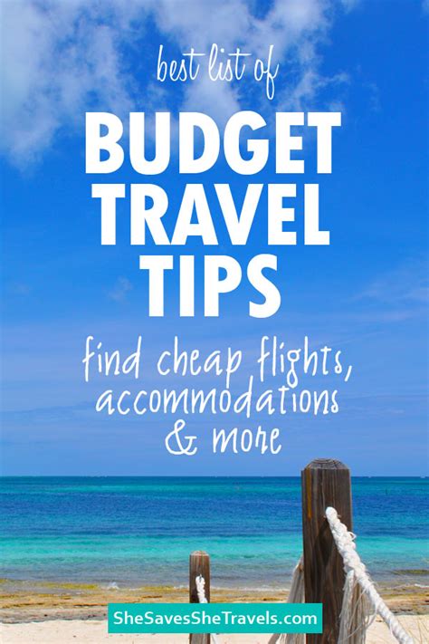 Affordable Travel Tips