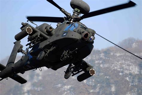 AH-64 Apache in combat mode