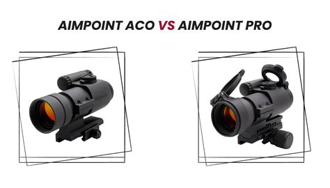 Aim Point Pro Comparison