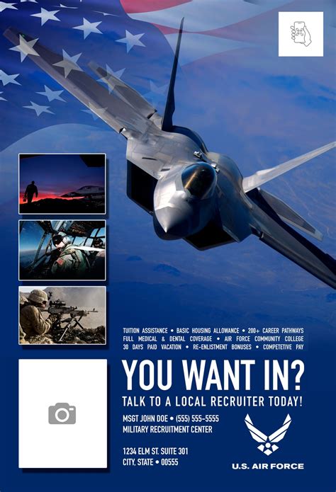 Example of an Air Force recruitment ad