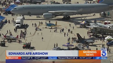 Planes on display at Edwards Afb Air Show