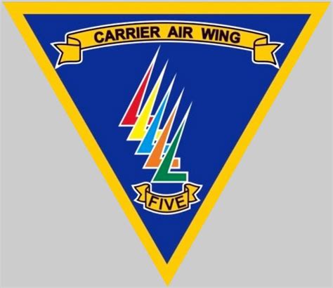 Aircraft Carrier Air Wing 5 CVW-5 Insignia