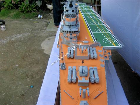 Aircraft carrier model 2