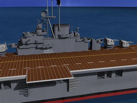 Aircraft carrier model 9