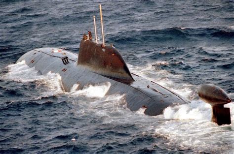 Akula II submarine interior