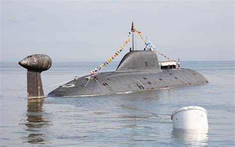 Akula Submarine in Dry Dock