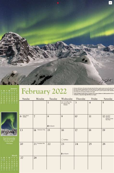 Alaska Court Calendar Image 3