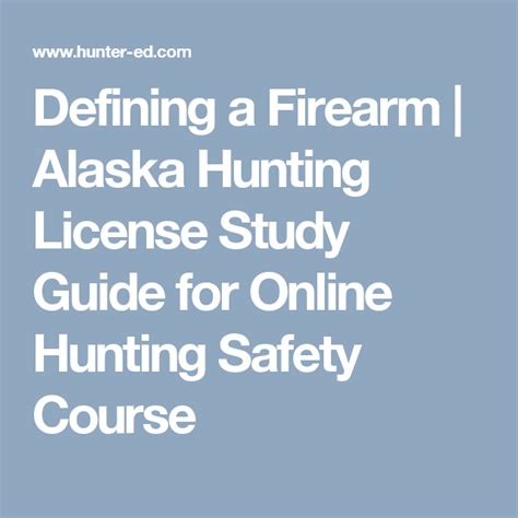 Alaska firearm safety