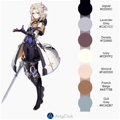 Albedo Color Combinations