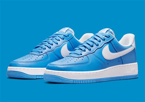 All Blue Air Forces, side view