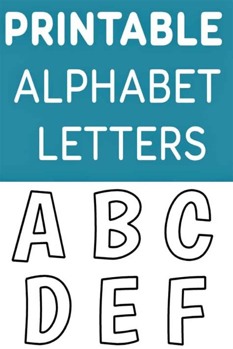 Alphabet Letters Templates