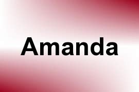 Amanda female given name