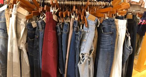 American Eagle Clothing Rack