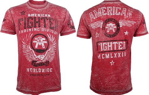 American Fighter Tee with statement jacket