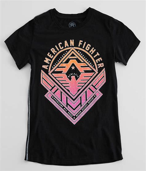 American Fighter Tee with leggings and sneakers