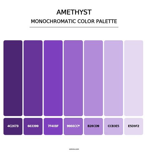 Amethyst Monochromatic Magic