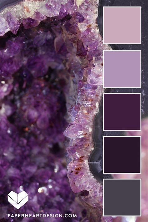 Amethyst Nature-Inspired Palettes