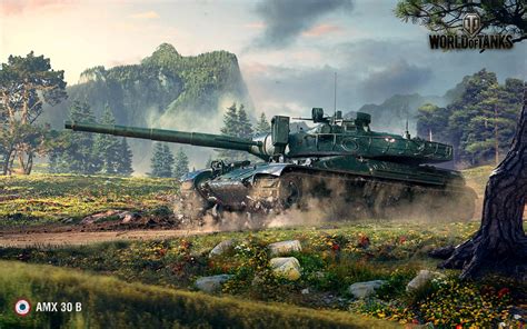 AMX 30 Action Scene Wallpaper