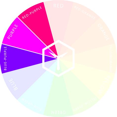 Analogous Purple, Red, and Pink Palette