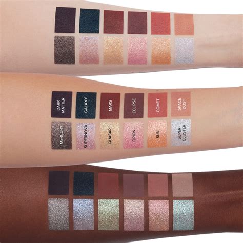 Anastasia Beverly Hills Neon Lights Palette open and showing the shades