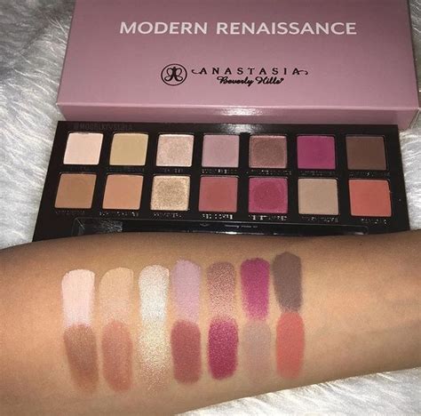 Anastasia Modern Renaissance Eyeshadow Palette Swatches