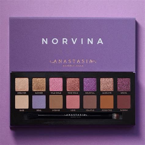 Anastasia Norvina Eyeshadow Palette Advanced Looks