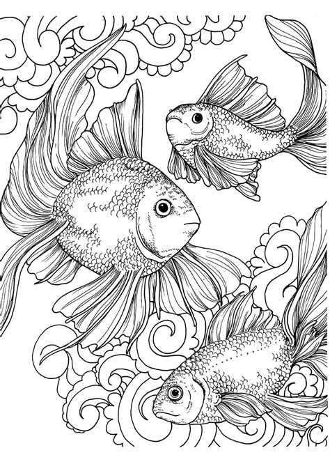 Animal coloring pages for therapy